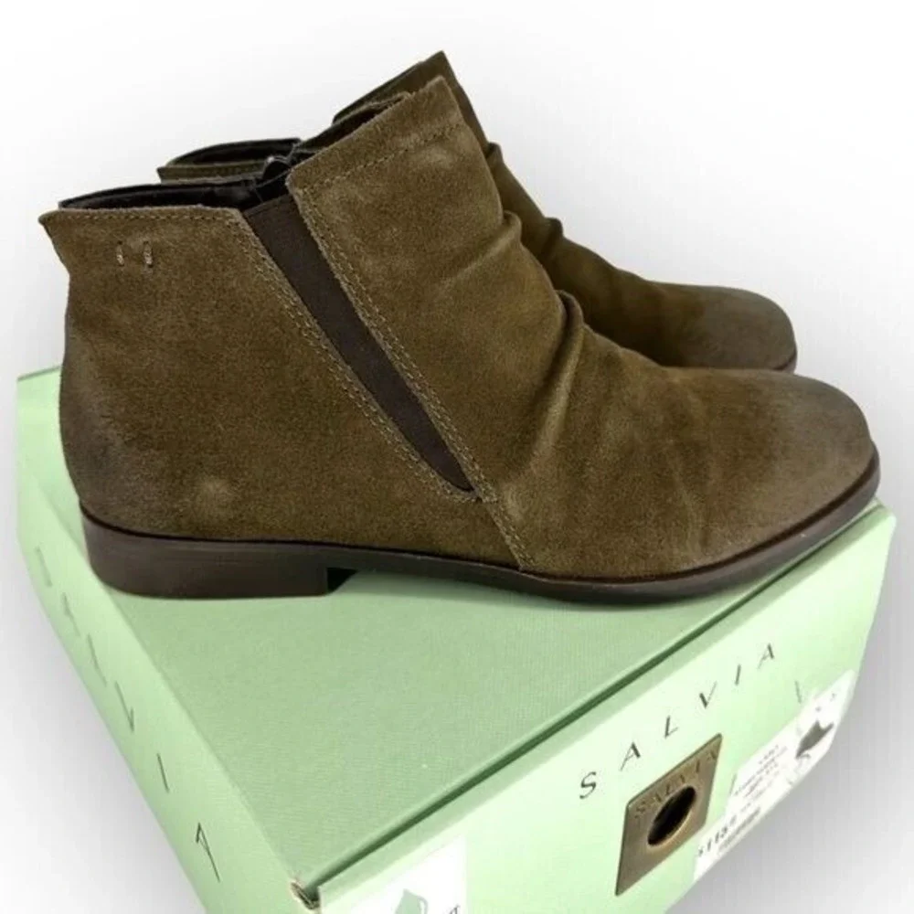 SALVIA NIB Carley Hydra Suede in‎ Lode- size 7.5 Waterproof Gorpcore